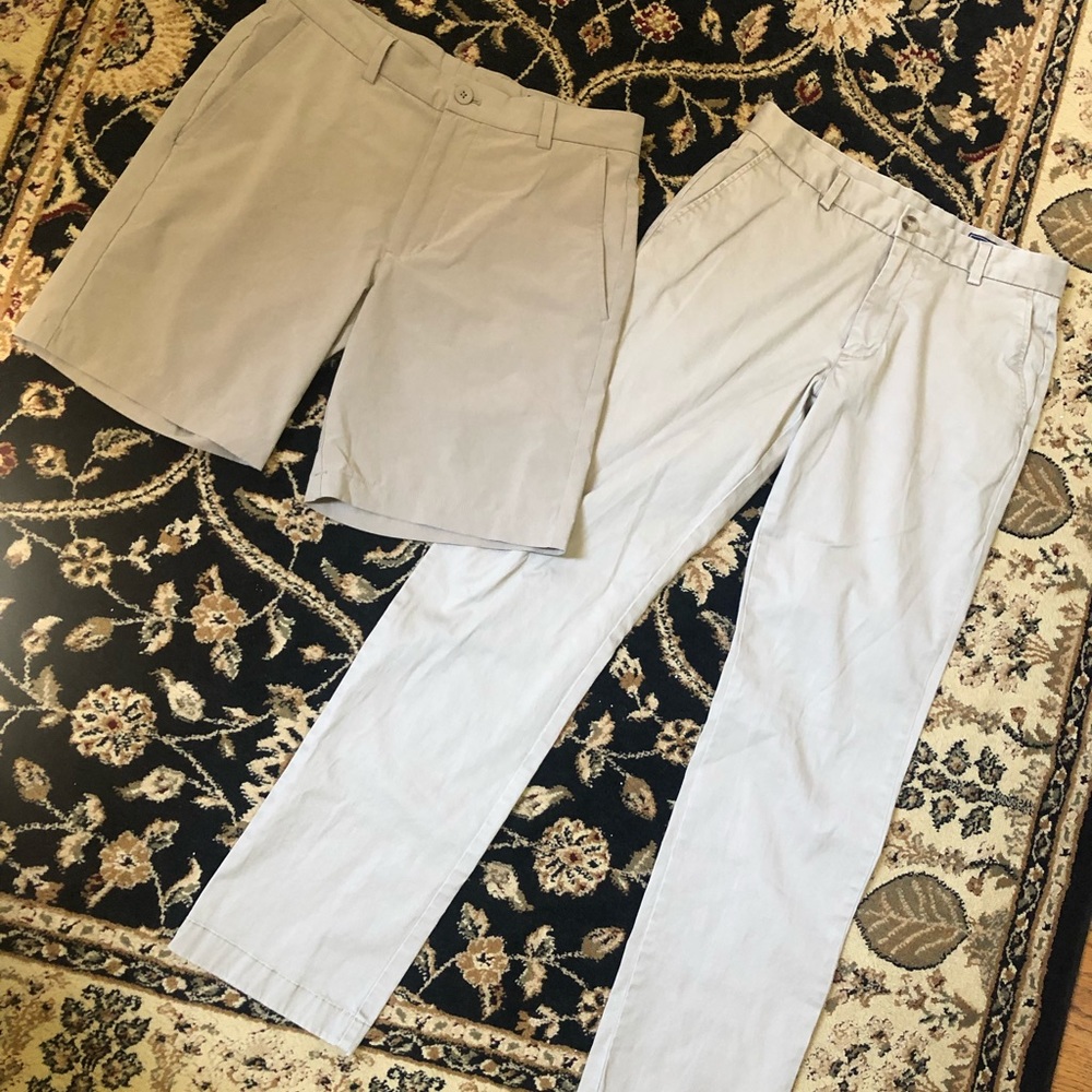 Men’s Lot Vineyard Vines shorts pants khaki 30